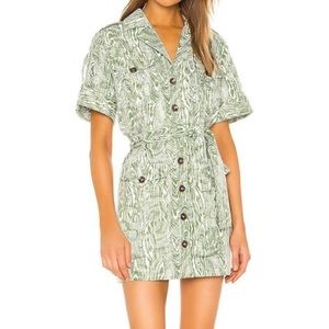 C/MEO printed mini dress Medium